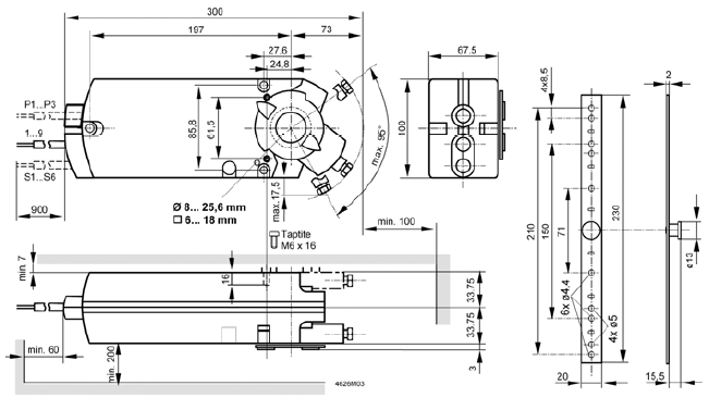 Электропривод Siemens GIB331.1E
