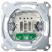 Переключатель перекрестный 1-клавишный с подсветкой Merten механизм