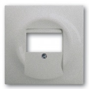 Накладка акустической розетки ABB impuls серебристый металлик (1766-783)
