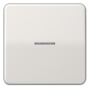 Клавиша 1-ая для одноклавишного выключателя/кнопки с подсветкой Jung CD Светло-серый