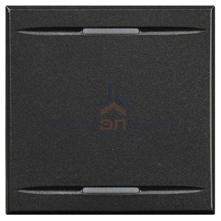 Axolute Клавиши без символа – 2 модуля, цвет антрацит