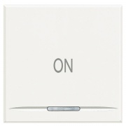 Axolute Клавиши с символами для системы автоматизации для 1 функции - 2 модуля, ON, цвет белый