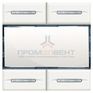 Axolute Сценарный выключатель может быть настроен на 4 независимых сценария, сохраненных в сценарном