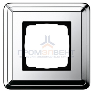 Рамка 1-ая Gira ClassiX Хром/Хром