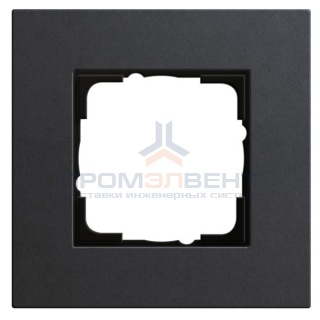 Рамка 1-ая Gira Esprit Linoleum-Multiplex Антрацит