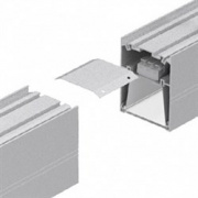 Крышка торцевая с гермовводом с набором креплений для светильников серии G-Лайн белая