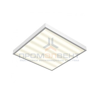 Светодиодный светильник "ВАРТОН" офисный встраиваемый 595*595*50 мм 54 ВТ 6500К с функцией аварийного освещения класс защиты IP40