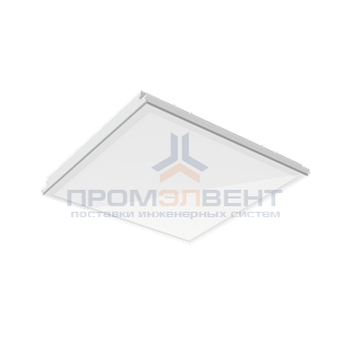 Светодиодный светильник "ВАРТОН" тип кромки Microlook BE (Prelude 15) 593*593*60мм 36 ВТ 6500К с функцией аварийного освещения