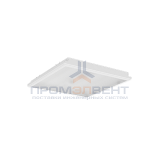 Светодиодный светильник "ВАРТОН" тип кромки Microlook BE (Silhouette 15) 593*593*60мм 36 ВТ 6500К с функцией аварийного освещения