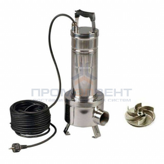 Насос фекальный DAB FEKA VS 1000 T-NA - 1,3 кВт (3x400 В, Hmax 11 м, Qmax 24 м³/ч, кабель 10м)