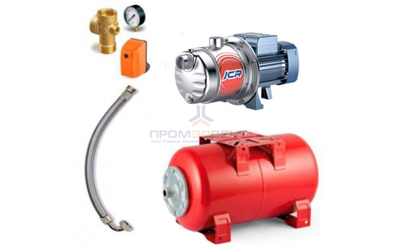 Насосная станция Pedrollo HYDROFRESH JCRm 2A-24 CL - 1,1 кВт (Qmax 70 л/мин, 1x230В, с/х)