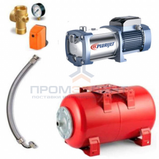 Насосная станция Pedrollo HYDROFRESH PLURIJETm 4/200-N-50CL - 1,50 кВт (Qmax 200 л/мин, с/х)