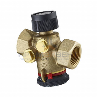 Вентиль балансировочно-регулирующий Oventrop Cocon QTZ - 1" (ВР/ВР, 300-2000 л/ч, без ниппелей)