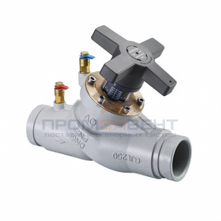 Вентиль регулирующий Oventrop Hydrocontrol VGC (25 бар) - Ду125 (с желобами 139,7 мм для соед.муфт)