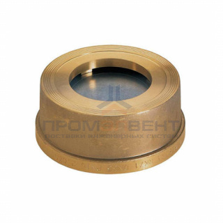 Клапан обратный межфланцевый Zetkama V275-Н - Ду15 (ф/ф, PN16, Tmax 200°C, латунь)