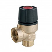 Клапан предохранительный EMMETI Sicura - 1/2" (НР/ВР, Tmax 110⁰С, Рн 4 бар)