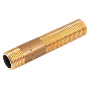 Сгон латунный STOUT - 1/2", длина 100 мм