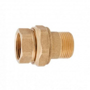 Сгон прямой ITAP 161G - 1"1/4 (ВР/НР, латунь без покрытия, с уплотнительным кольком)
