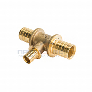 Тройник переходной STOUT - 20 x 20 x 16 (для труб из сшитого полиэтилена)