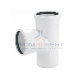 Тройник с отводом на 87° REHAU RAUPIANO PLUS - 40 (для системы внутренней канализации)