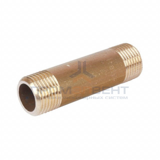 Удлинитель резьбовой STOUT - 1" длина 75 мм (НР/НР, латунь без покрытия)