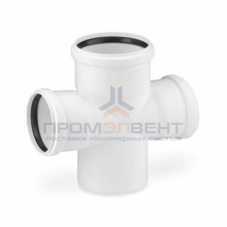 Крестовина одноплоскостная 87° REHAU RAUPIANO PLUS - 160 x 110 (для системы внутренней канализации)