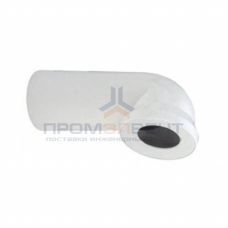 Патрубок для выпуска унитаза угловой 90° REHAU RAUPIANO PLUS - 110 (для внутренней канализации)