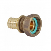 Переход на накидную гайку REHAU RX - 25 x 3/4" (бронза, для труб из сшитого полиэтилена RAUTITAN)