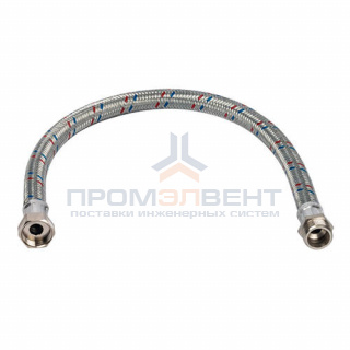 Подводка для воды гибкая STOUT (Гайка/Штуцер) - 1/2" x 3/8" (длина 400 мм)