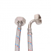 Подводка для стиральной машины гибкая Industrias Mateu (Гайка/Гайка) - 3/4" (длина 4000 мм)