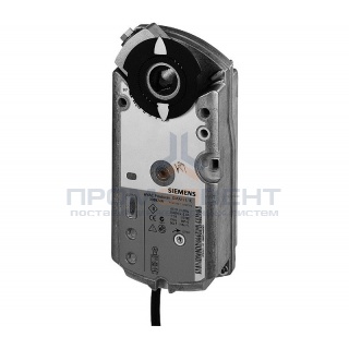 Электропривод Siemens GMA161.1E, AC/DC 24В, 0-10В, 7НМ, возвратная пружина, 90/15 сек