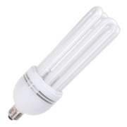 Лампа энергосберегающая ESL 4U14 65W 2700K E27 3300lm d72x235mm теплая