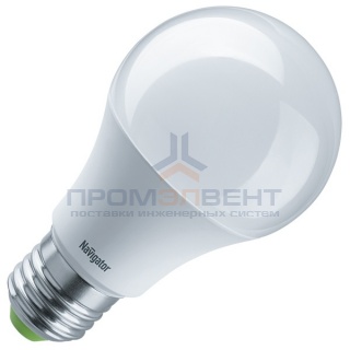 Лампа светодиодная низковольтная NLL-A60 7W 24V/48V 4000K 560Lm Е27 d60х108mm