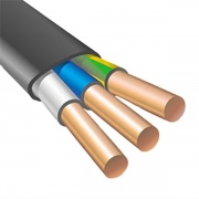 Кабель силовой ВВГнг(А)-п 3х1,5 плоский ГОСТ 31996 (Электрокабель НН)