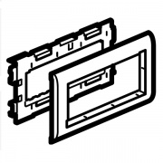 Суппорт 6 модулей Mosaic для крышки 110мм Legrand METRA