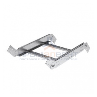 Угол вертикальный шарнирный 80х300 универсальный, цинк-ламельный
