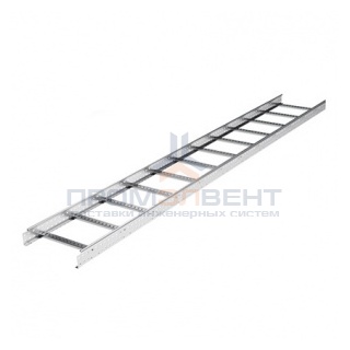 Лестничный лоток 80х500, L 6000, цинк-ламельный
