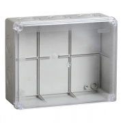 Коробка ответвит. с гладкими стенками, прозрачная, IP56, 150х110х70мм