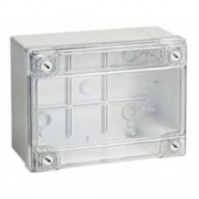 Коробка ответвит. с гладкими стенками, прозрачная, IP56, 300х220х120мм