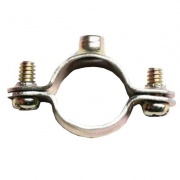 Хомут стальной с внутренней резьбой М6, д.32мм