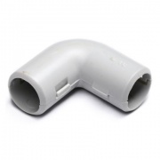 Колено открывающееся, 90 град., IP40, д.20мм