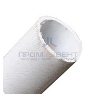 Труба ПВХ жёсткая атмосферостойкая д.50мм, лёгкая, цвет серый [3м/шт, уп.15м]