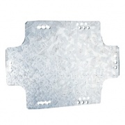 Монтажная пластина из оцинк. стали 180х118мм, для коробок 190х140мм