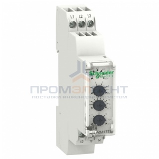 Реле контроля чередования обрыва асимметрии ФАЗ RM17TE00 Schneider Electric Zelio Control