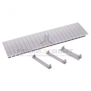 Заглушка для автоматов 12 модулей серая ИЭК