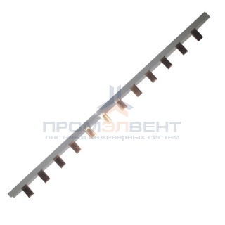 Шина соединительная типа PIN (12 штырей) 1Р 63А 22 см ИЭК