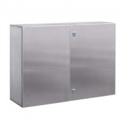 Навесной шкаф CE из нержавеющей стали (AISI 316), двухдверный, 800 x 1000 x 300мм, без фланца