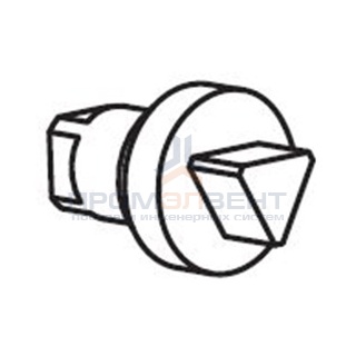 Пластиковый ключ/ручка треугольного профиля 8мм