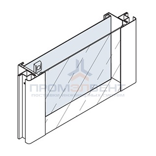 Дверь секционная, внутренняя, В600мм Ш600мм