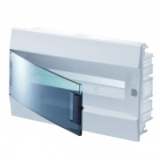 Бокс в нишу ABB Mistral41 18М зеленая дверь без клеммного блока